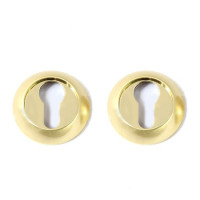 Накладка под цилиндр DP-C-0802-GМ Megapolis мат.зол  Апекс (1пара)  \12 (144)