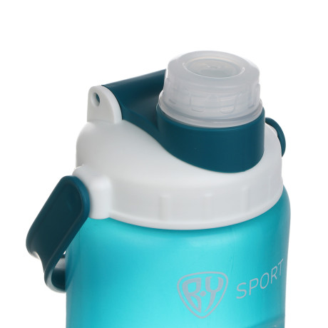 Бутылка для воды тм BY SPORT, 1000мл, 23,5х9,5см, PP, 3 цвета