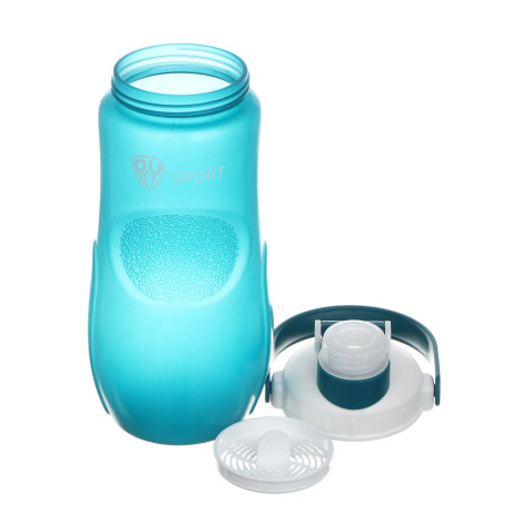 Бутылка для воды тм BY SPORT, 1000мл, 23,5х9,5см, PP, 3 цвета