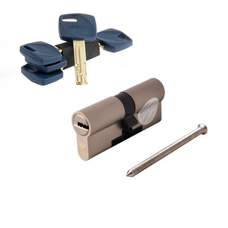 Личина Apecs Premier  XR-70-Ni (никель) перфоключ  \5 (20)