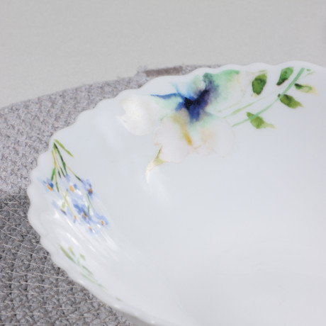 MILLIMI Шабер Салатник, опаловое стекло, 16.5см