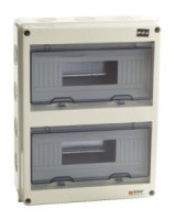 EKF бокс (корпус) пластик ЩРН-ПГ-24 (354х272х109) навесной IP65 pb65-n-pg-24