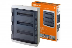 TDM Бокс ЩРН-Пг-54 модуля навесной пластик IP65 SQ0908-0008