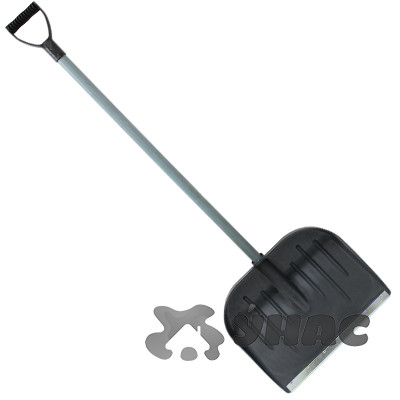 Лопата снег. пласт в сборе 460х370 Аляска d40 черн