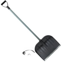 Лопата снег. пласт в сборе 460х370 Аляска d40 черн