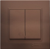 Makel Karea выкл. СУ 2 кл. коричн. 56096003
