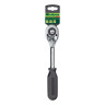 Ключ-трещотка 1/2", 45 зубьев, с быстрым сбросом, CrV, хром Сибртех