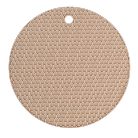 VETTA Подставка под горячее, силикон, d18см, "Соты", 3 цвета