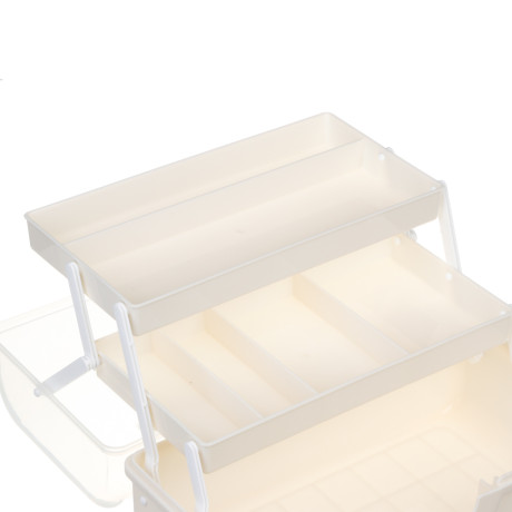 Бокс для таблеток тм VETTA, складной, 2 полки, пластик, 28,5х15,5х15,5см