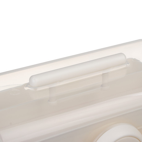 Бокс для таблеток тм VETTA, складной, 2 полки, пластик, 28,5х15,5х15,5см