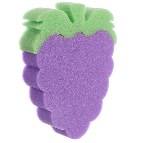 ЮL Мочалка-губка поролоновая фигурная в ассортименте, полиуретан, 6 дизайнов, МС24-11
