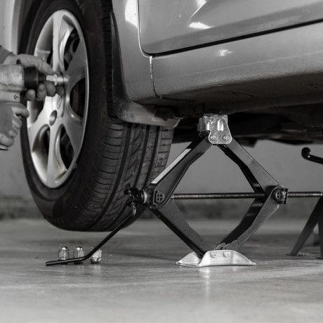 Домкрат ромбический винтовой универсальный ТУ 5.16-469-0213-04, 0,9 т, 100-395 мм Россия