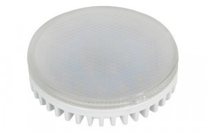 Camelion GX53 св/д 10W(880lm 120°) 4500K 4K матов. 29x74 пластик LED10-GX53/845/GX53