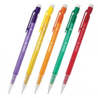 Карандаш механический STAFF &quot;College&quot;, корпус тонированный ассорти, ластик, 0,5 мм, 181425