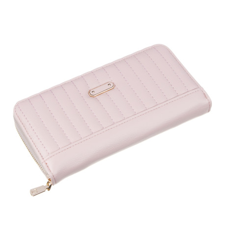 ЮL Велена Кошелек для карт,купюр и монет с отделением на молнии ПУ, 19х9,5х2,5см, 2 цвета, КЖ24-11