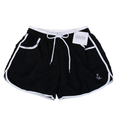 GALANTE Шорты женские, 100% полиэстер, р-р L-XL, цвет черный
