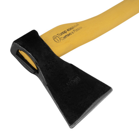 Топор кованный, в сборе, 600/850 г, деревянное топорище, 350 мм, Б1