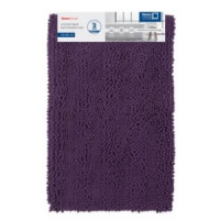 Коврик д/ванной 50*80см, микрофибра Лапша (шенилл)h ворса=2см, фиолет, Рейдар 60609 Master House