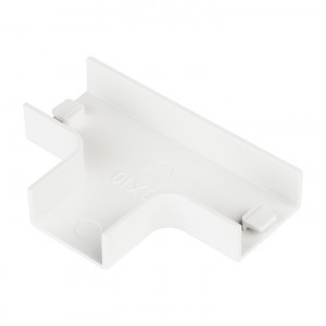 EKF Угол T-образный (100х40) (уп.2шт, цена за уп) Plast PROxima Белый tchw-100-40x2