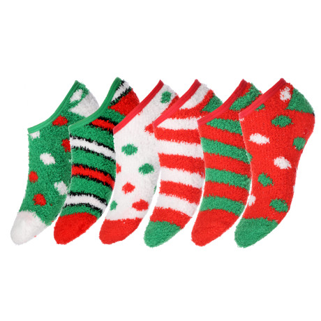 GALANTE Носки-антизаносы махра, р.23-25, 95% полиэстер, 5% спандекс, 6 дизайнов