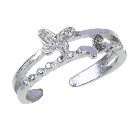 Набор из 4х колец, бижутерия, сплав, БЖ-5