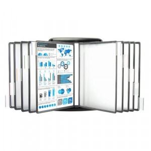 Демо-система MEGA Office FDS012 настенная 10 пан., черный