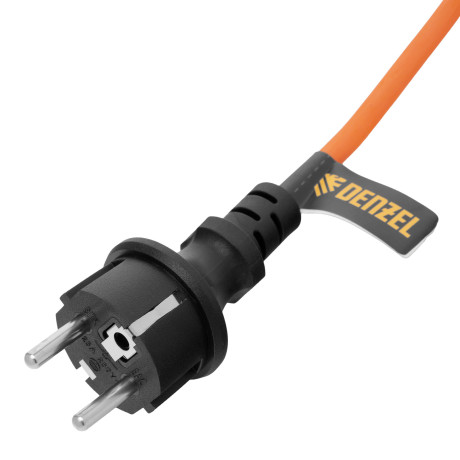 Удлинитель-шнур силовой Garden Series, б/з, ПВС, 20м, 1 розетка, 2 x 1,5 мм, Denzel