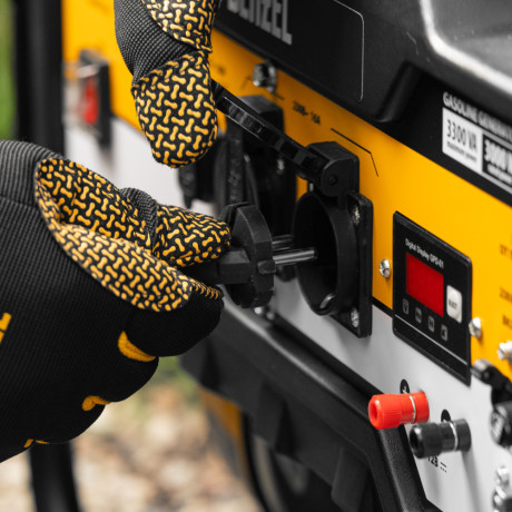 Удлинитель-шнур силовой Garden Series, б/з, ПВС, 20м, 1 розетка, 2 x 1,5 мм, Denzel