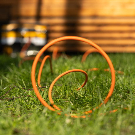 Удлинитель-шнур силовой Garden Series, б/з, ПВС, 20м, 1 розетка, 2 x 1,5 мм, Denzel