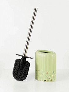 Подставка для ершика + ершик силикон Albero,19178/ Еврогарант