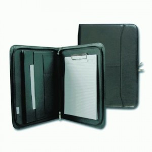 Папка из кожзама на молнии 8-038