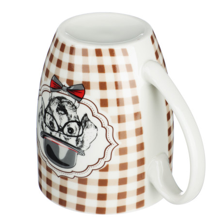 MILLIMI Кружка Собачки, 350мл, фарфор, 4 дизайна