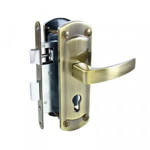 АЛЛЮР ЗВ4-1/58A AB ст.бронза без ц/мех. Замок врезной с/руч (12)