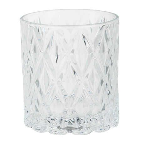 MILLIMI Набор вращающихся стаканов 6 шт, 310 мл, стекло, ромб