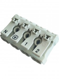 SmartBuy Клемма пружинная соед. КСП4-L+N, 16A, с монт. ножками (уп. 50шт, цена за шт) SBE-sc-4