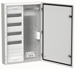 IEK TITAN 5 щит (корпус) метал. комб. ЩРн-60 (2х60) 835х570х140 навесн. белый IP30 TI5-51-N-2X060-30