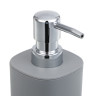 Диспенсер для жидкого мыла тм VETTA Сидней, 250мл, пластик, PP, серый, 7x16см