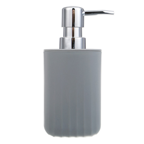 Диспенсер для жидкого мыла тм VETTA Сидней, 250мл, пластик, PP, серый, 7x16см