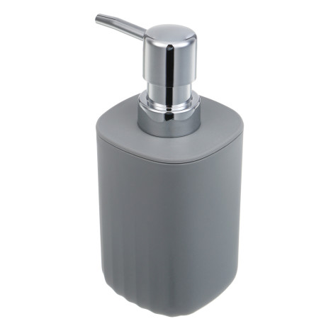 Диспенсер для жидкого мыла тм VETTA Сидней, 250мл, пластик, PP, серый, 7x16см