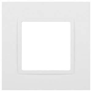 ЭРА Elegance рамка СУ 1 мест. белый матовый 14-5001-01М 65794