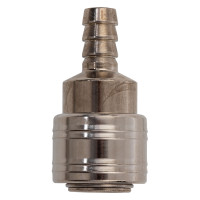 Муфта универсальная быстросъемная ("мама") со штуцером "елка" под шланг 10 мм, 1 шт, Stels