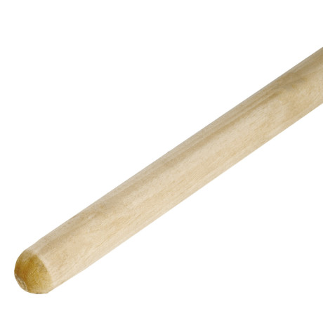 Метла полипропиленовая, 240 х 160 х 1400 мм, плоская распушенная, деревянный черенок, Сибртех