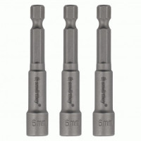 Smartbuy Набор головок для шестигр. саморезов 3шт, 6мм, шестигр.хвостовик 1/4&quot; SBT-SSE-614