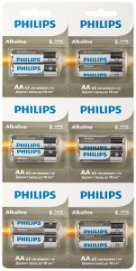Э/п Philips Power LR6/316/AA BL12 (отрывная лента-блистер 2*6) LR6A12S/51