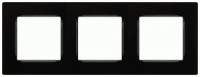 ЭРА 12 рамка СУ 3 мест. Классик, черный 12-5203-06