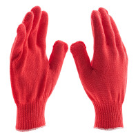 Перчатки трикотажные, акрил, коралл, оверлок Сибртех