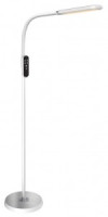 Camelion KD-871F C01 св-к св/д напольный торшер 15W(1200lm) 2-4-6K пульт ДУ белый 1500x260x300