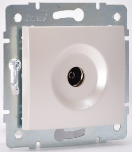 Lezard KARINA мех. роз. СУ 1 мест. TV (проходн.) жемчужно-бел. перламутр (корп. ABS) 707-3088-129