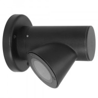 ARTELAMP св-к уличный 1xGU10 35W черный/черный IP54 A2063AL-1BK