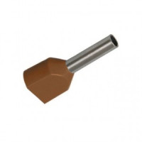 General Наконечник-гильза НШВИ(2) НГИ2 F-8 1,5мм Корич. (уп.100шт, цена за уп.) GNGI-E2-2x1,5-8 4757